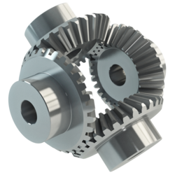 Bevel gears Bevelled wheels made of steel