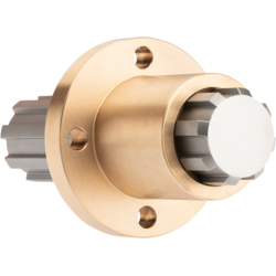 Splined shaft sleeve with flange Splined shaft sleeve with flange - product photo