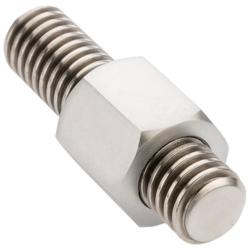Trapezoidal threaded nut steel - hexagon Trapezoidal threaded nut steel - hexagon - product photo